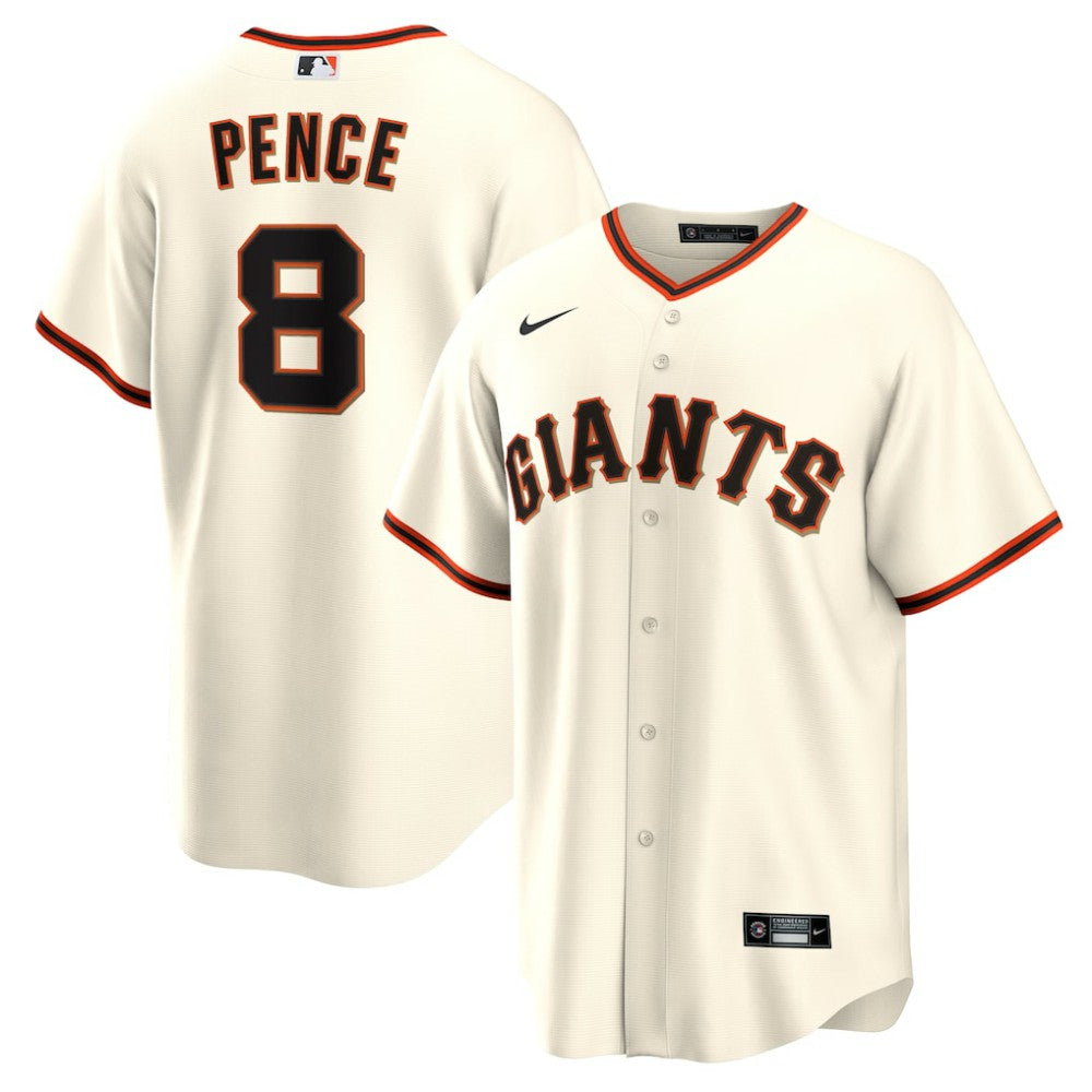 Hunter Pence San Francisco Giants Nike Home Retired Player Replica Jersey - Cream Jerseys