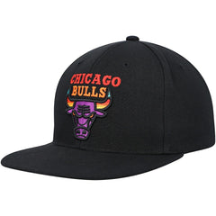 Chicago Bulls Soul High-Grade Fade Undervisor Snapback Hat Black