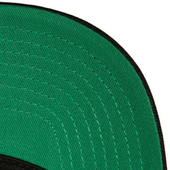 NHL Boston Bruins Mitchell & Ness Team Seal Trucker Snapback Hat - Black