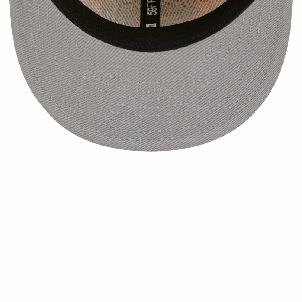 New York Knicks Fall Leaves 2-Tone 59FIFTY Fitted Hat Yellow/Red
