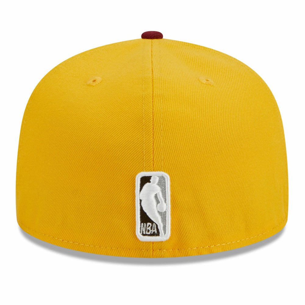 Phoenix Suns Fall Leaves 2-Tone 59FIFTY Fitted Hat Yellow/Red