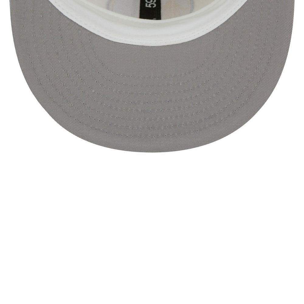 Golden State Warriors Piping 2-Tone 59FIFTY Fitted Hat Cream/Royal