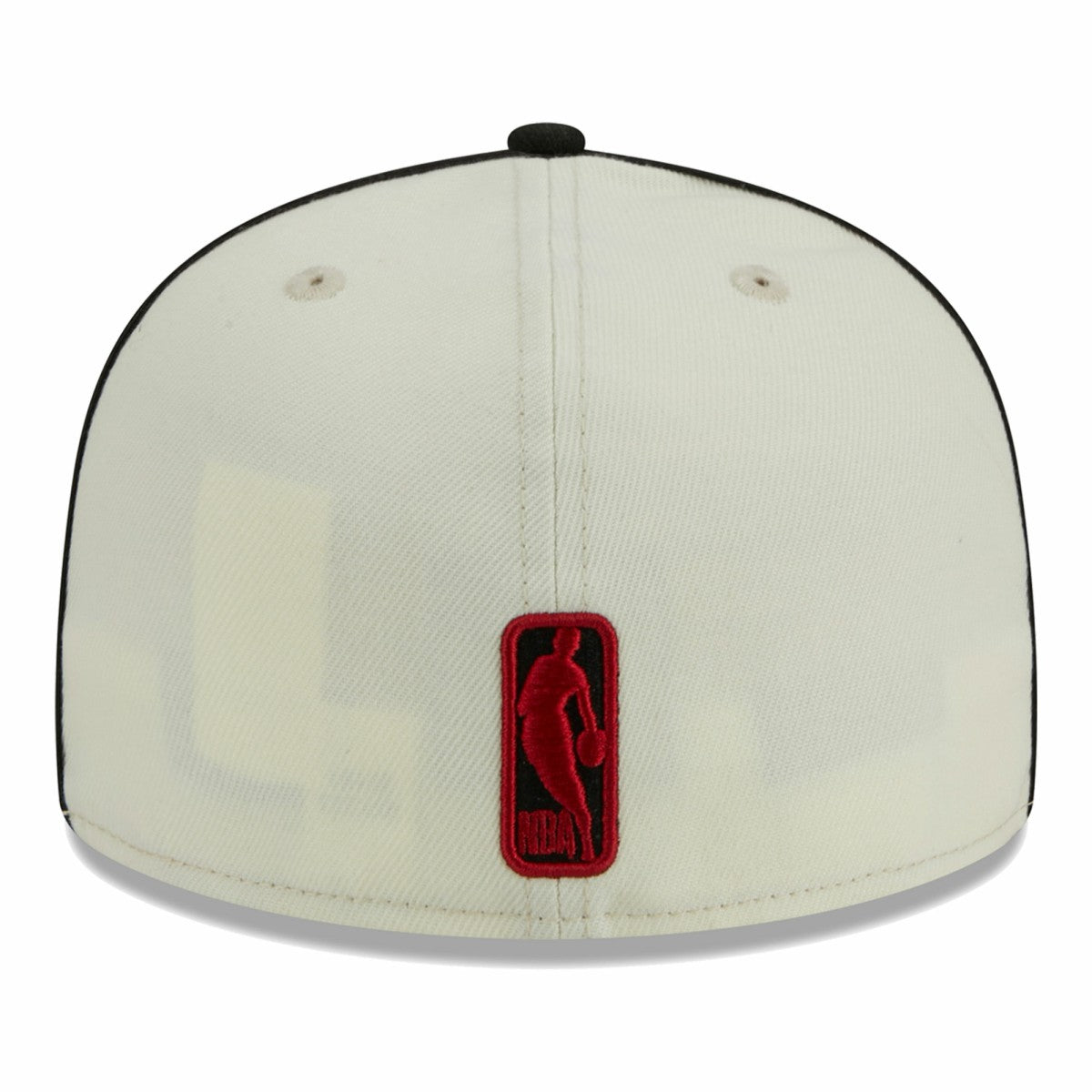Miami Heat Piping 2-Tone 59FIFTY Fitted Hat Cream/Black