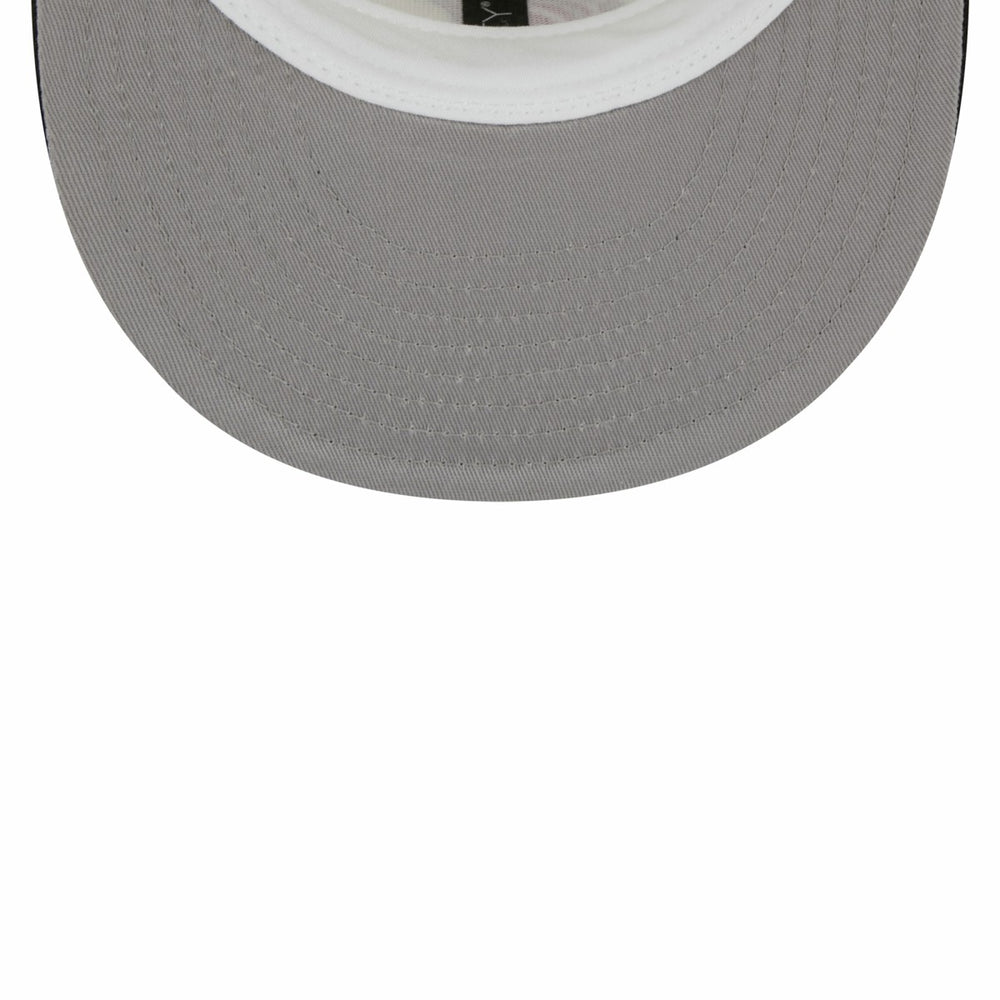 Miami Heat Piping 2-Tone 59FIFTY Fitted Hat Cream/Black