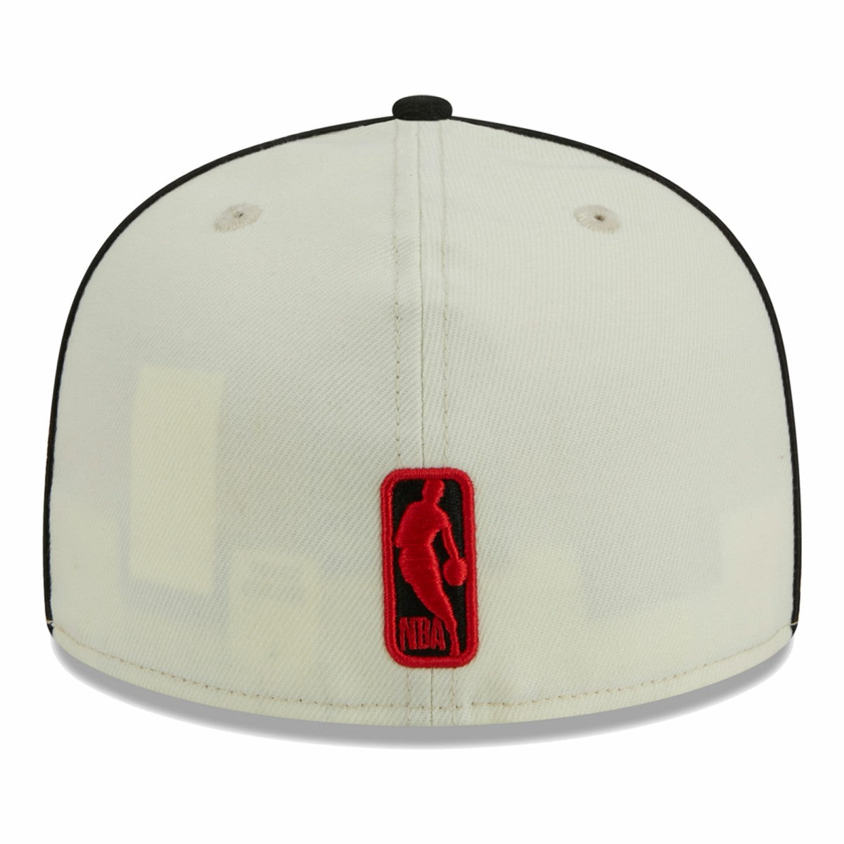 Portland Trail Blazers Piping 2-Tone 59FIFTY Fitted Hat Cream/Black