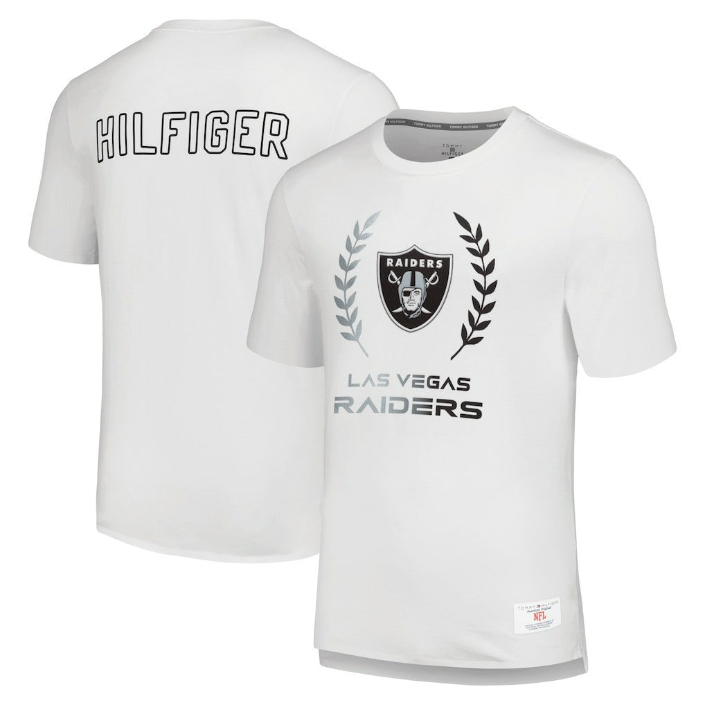 Las Vegas Raiders Tommy Hilfiger Miles T-Shirt White