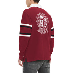 Arizona Cardinals Tommy Hilfiger Cory Varsity Rugby Long Sleeve T-Shirt Cardinal