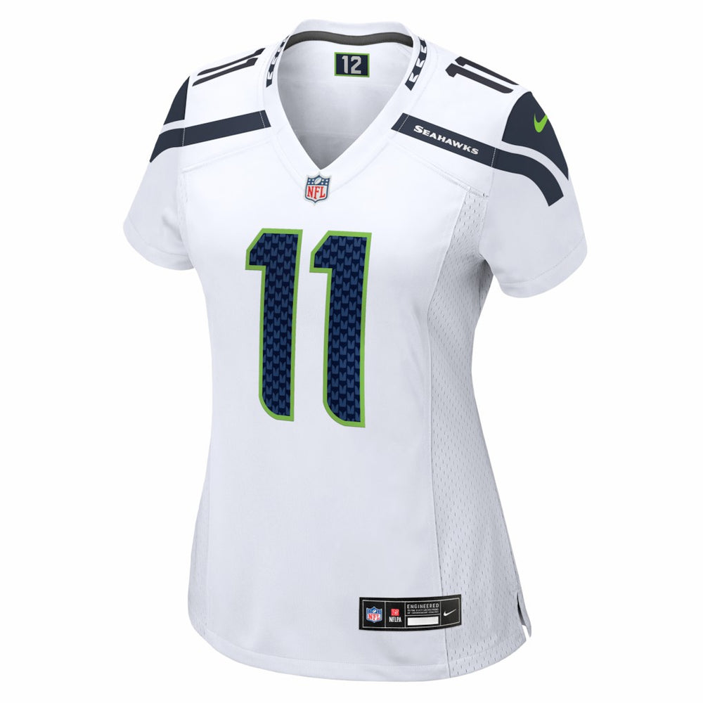 Jaxon Smith-Njigba Seattle Seahawks Women's Game Jersey White
