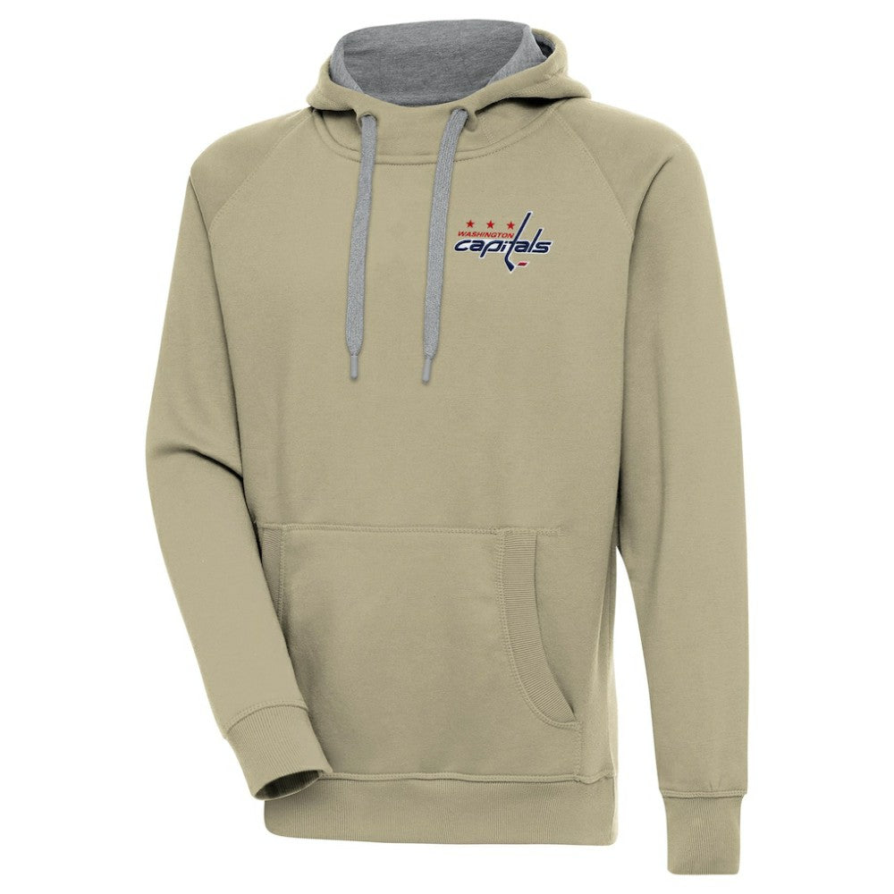 NHL Washington Capitals Antigua Victory Pullover Hoodie - Khaki
