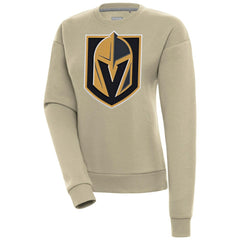 NHL Vegas Golden Knights Antigua Women's Victory Pullover Sweatshirt - Khaki