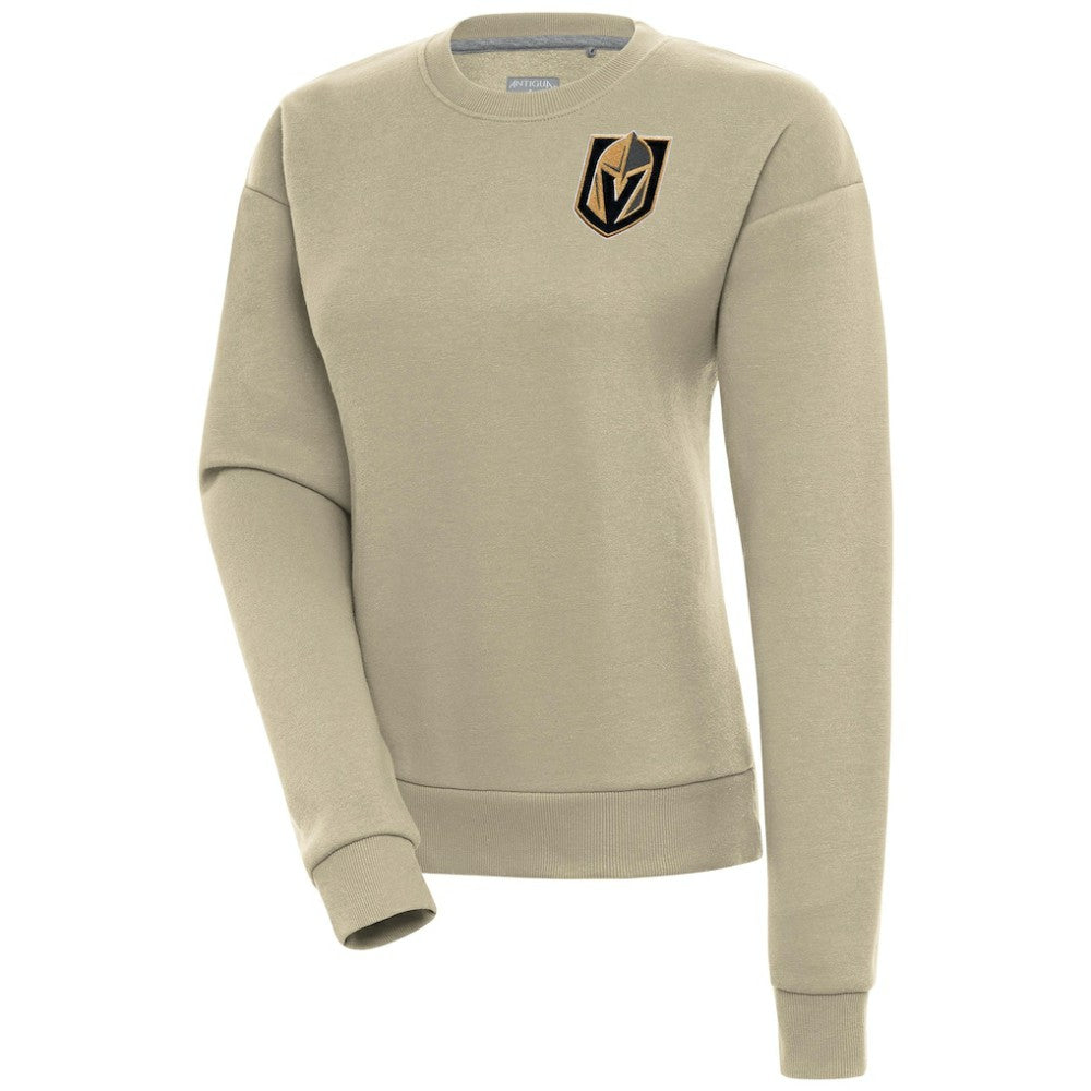 NHL Vegas Golden Knights Antigua Women's Victory Pullover Sweatshirt - Khaki