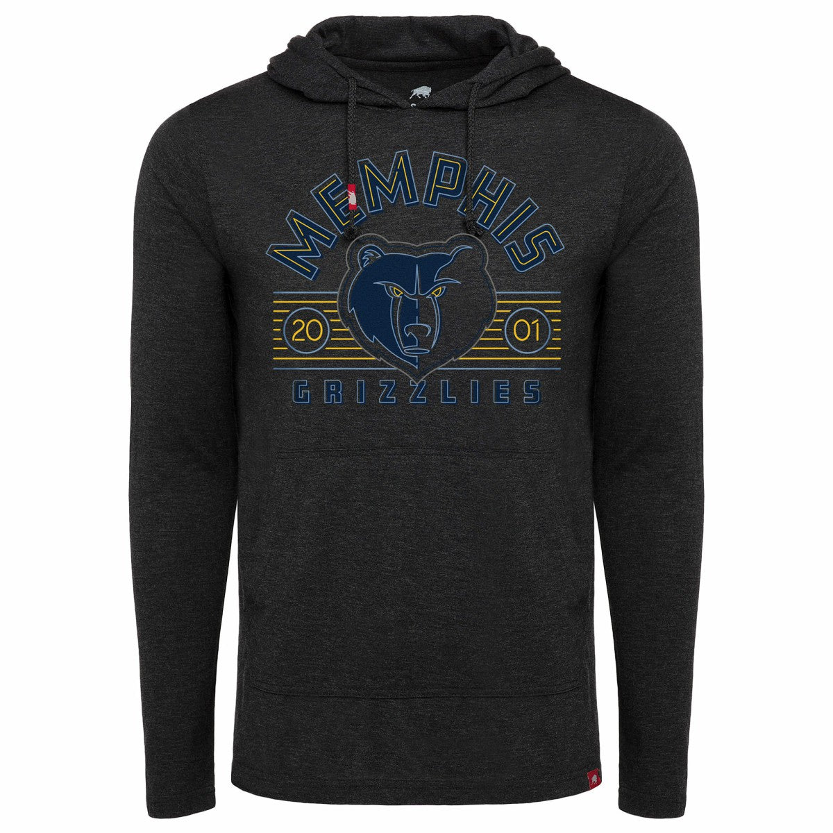 Memphis Grizzlies Sportiqe Unisex Beale Street Hometown Rowan Pullover Hoodie Black