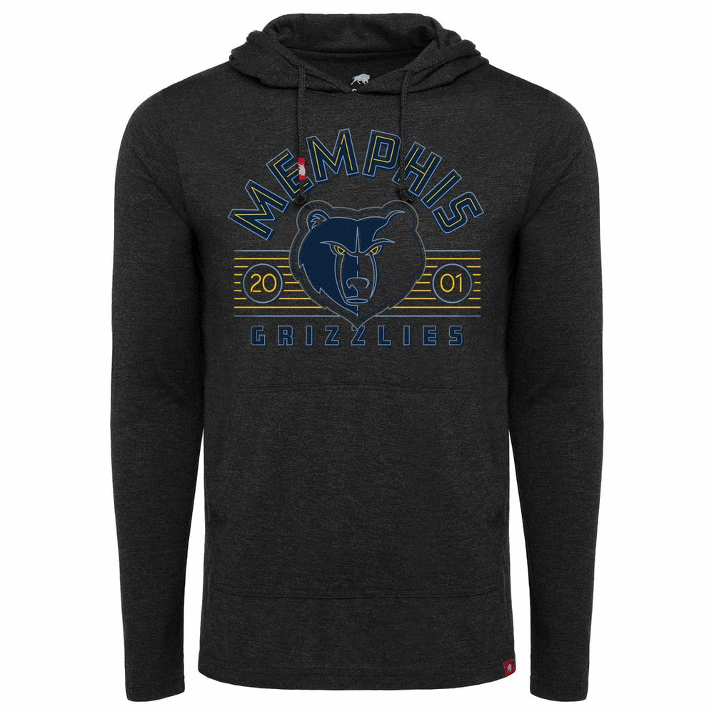 Memphis Grizzlies Sportiqe Unisex Beale Street Hometown Rowan Pullover Hoodie Black