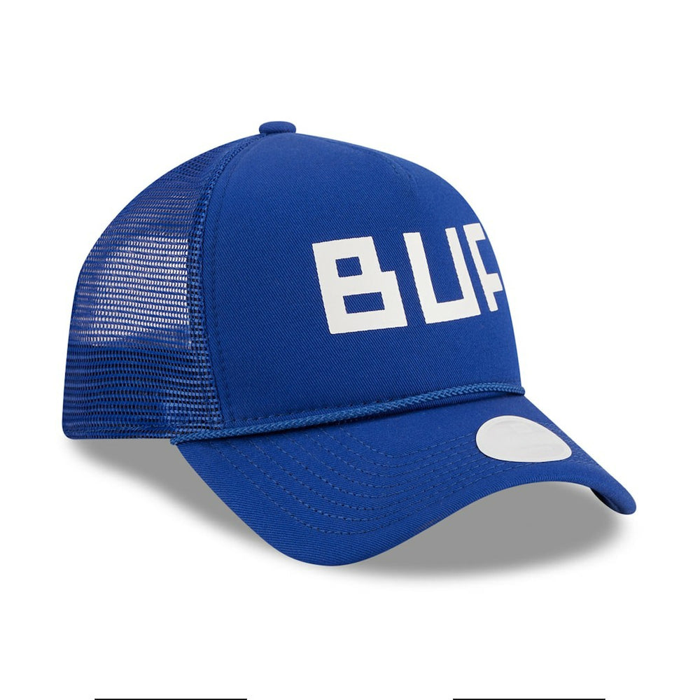 Buffalo Bills New Era Women's McGee Trucker 9FORTY Adjustable Hat Royal