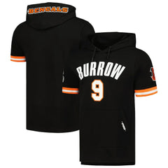 Joe Burrow Cincinnati Bengals Pro Standard Player Name & Number Hoodie T-Shirt Black