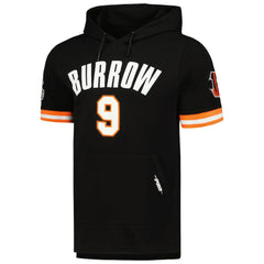 Joe Burrow Cincinnati Bengals Pro Standard Player Name & Number Hoodie T-Shirt Black