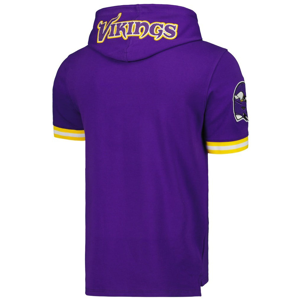 Justin Jefferson Minnesota Vikings Pro Standard Player Name & Number Hoodie T-Shirt Purple