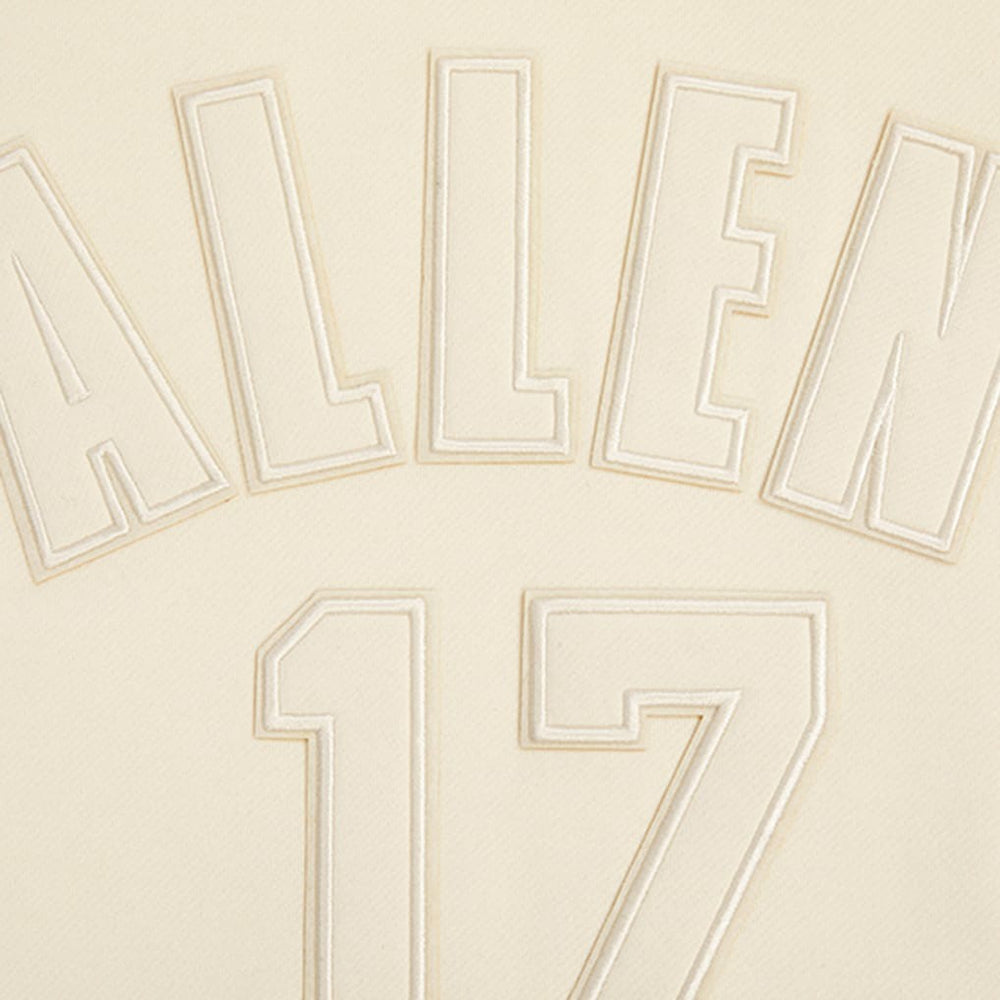 Josh Allen Buffalo Bills Pro Standard Player Name & Number Pullover Hoodie Cream