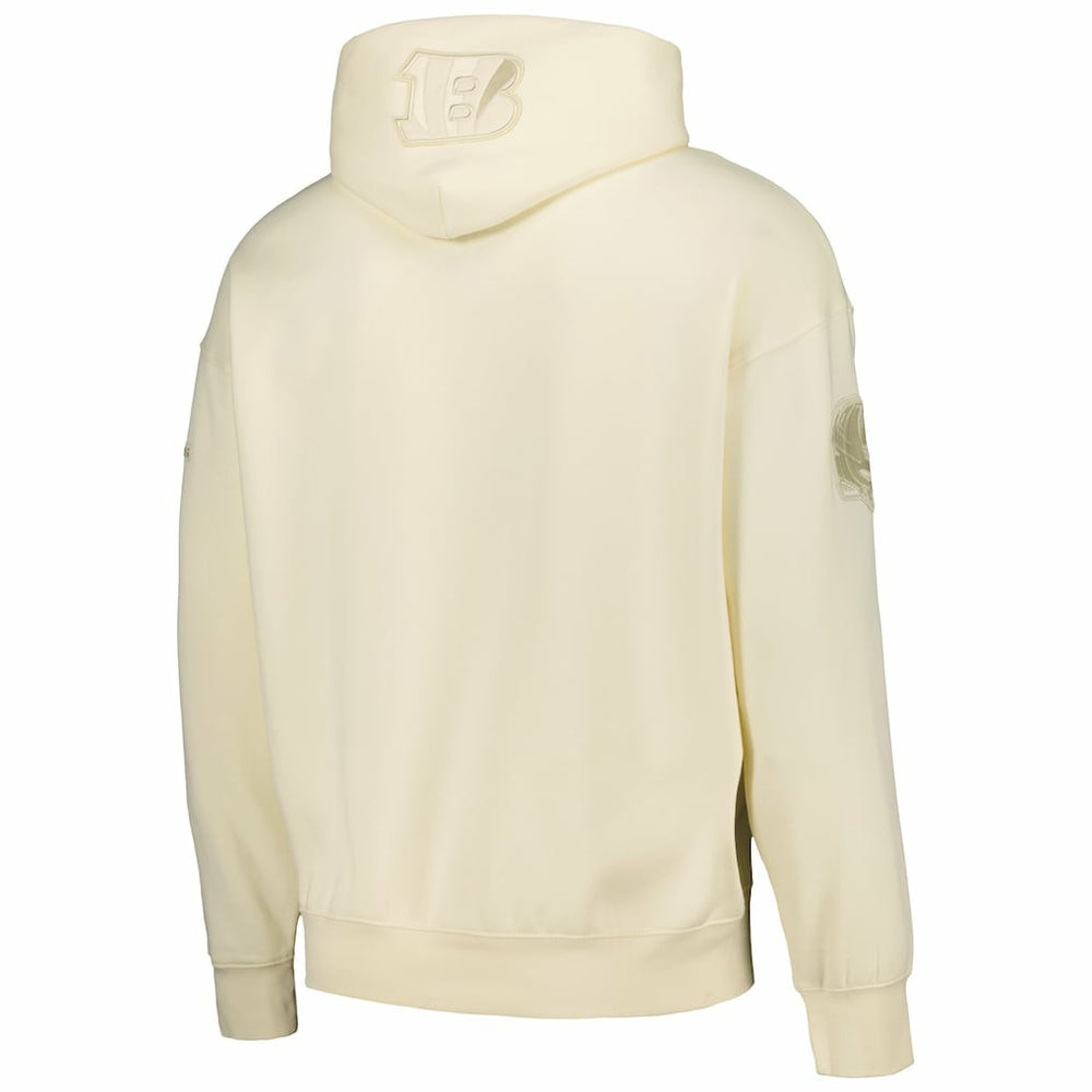 Joe Burrow Cincinnati Bengals Pro Standard Player Name & Number Pullover Hoodie Cream