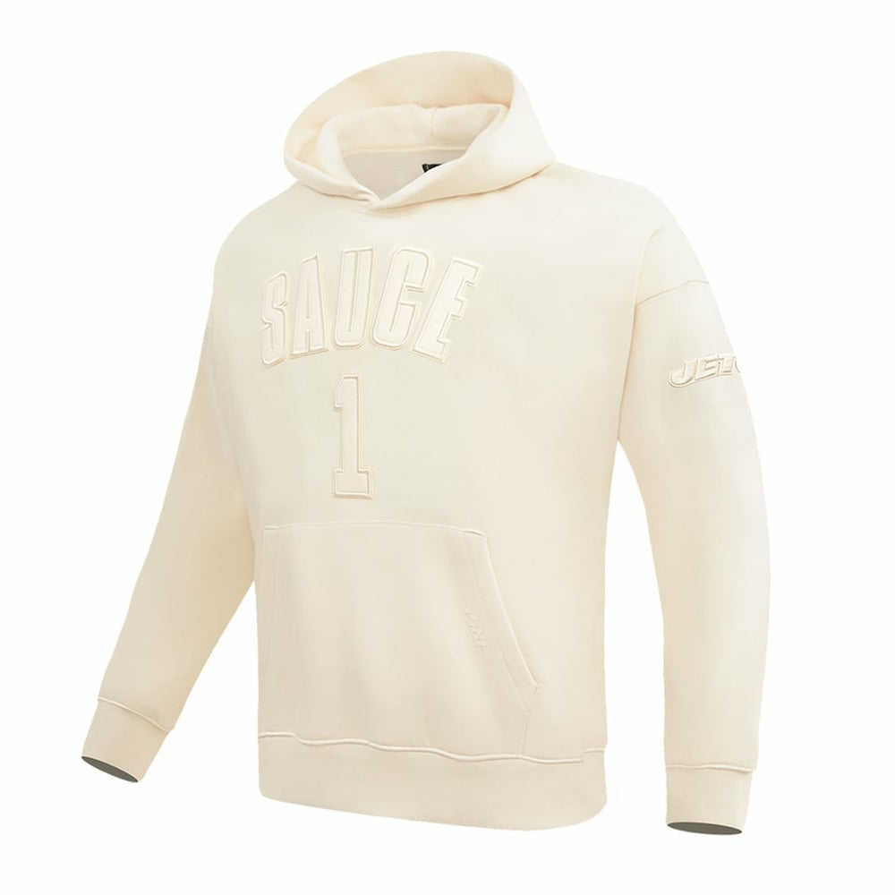 Ahmad Sauce Gardner New York Jets Pro Standard Player Name & Number Pullover Hoodie Cream