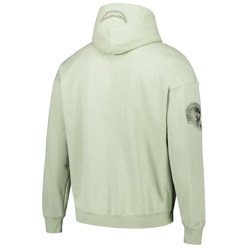 Justin Herbert Los Angeles Chargers Pro Standard Player Name & Number Pullover Hoodie Light Green
