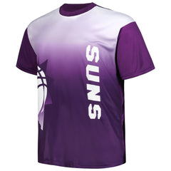 Phoenix Suns Big & Tall Sublimated T-Shirt Purple