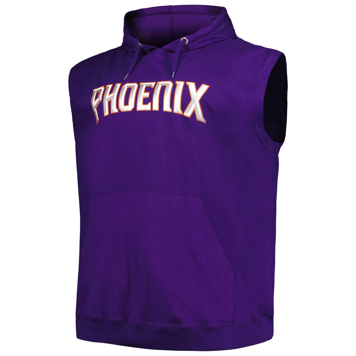 Phoenix Suns Big & Tall Jersey Muscle Pullover Hoodie Purple