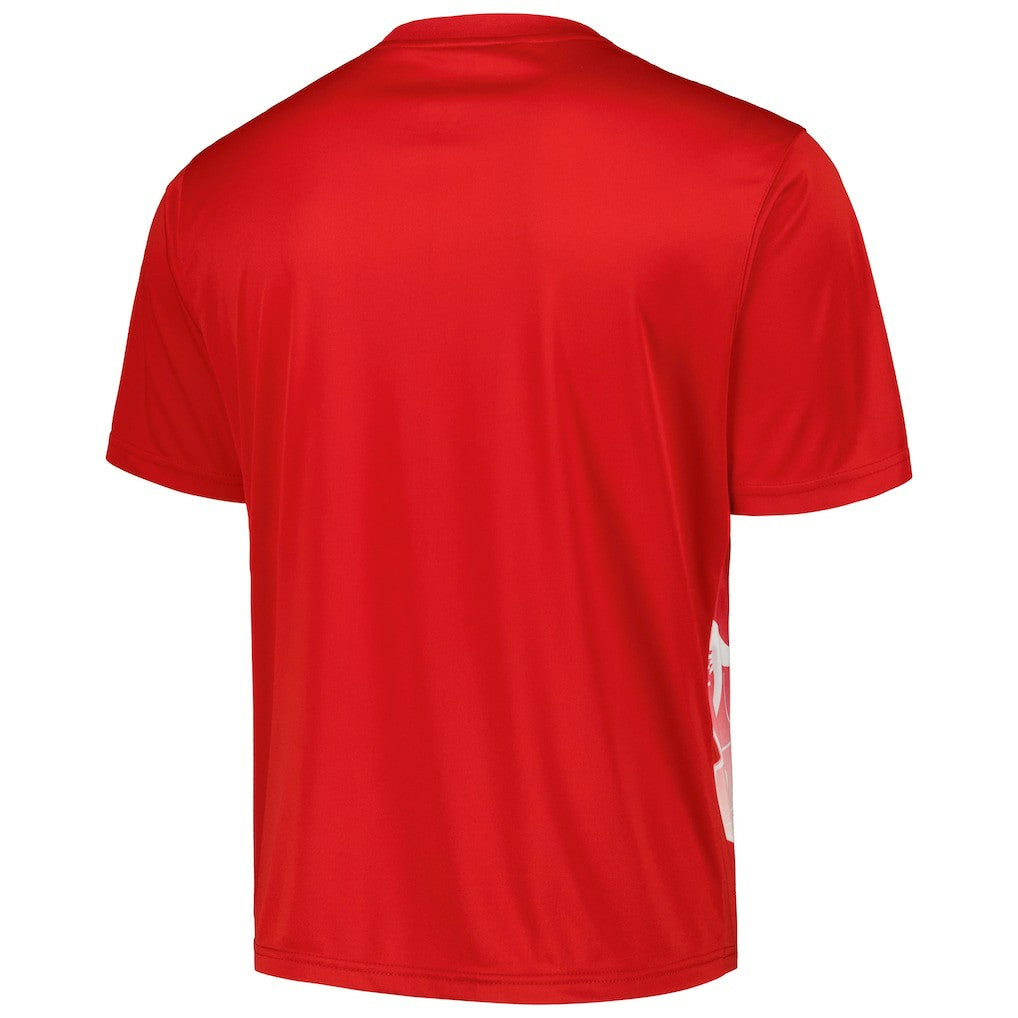 Chicago Bulls Sublimated T-Shirt Red