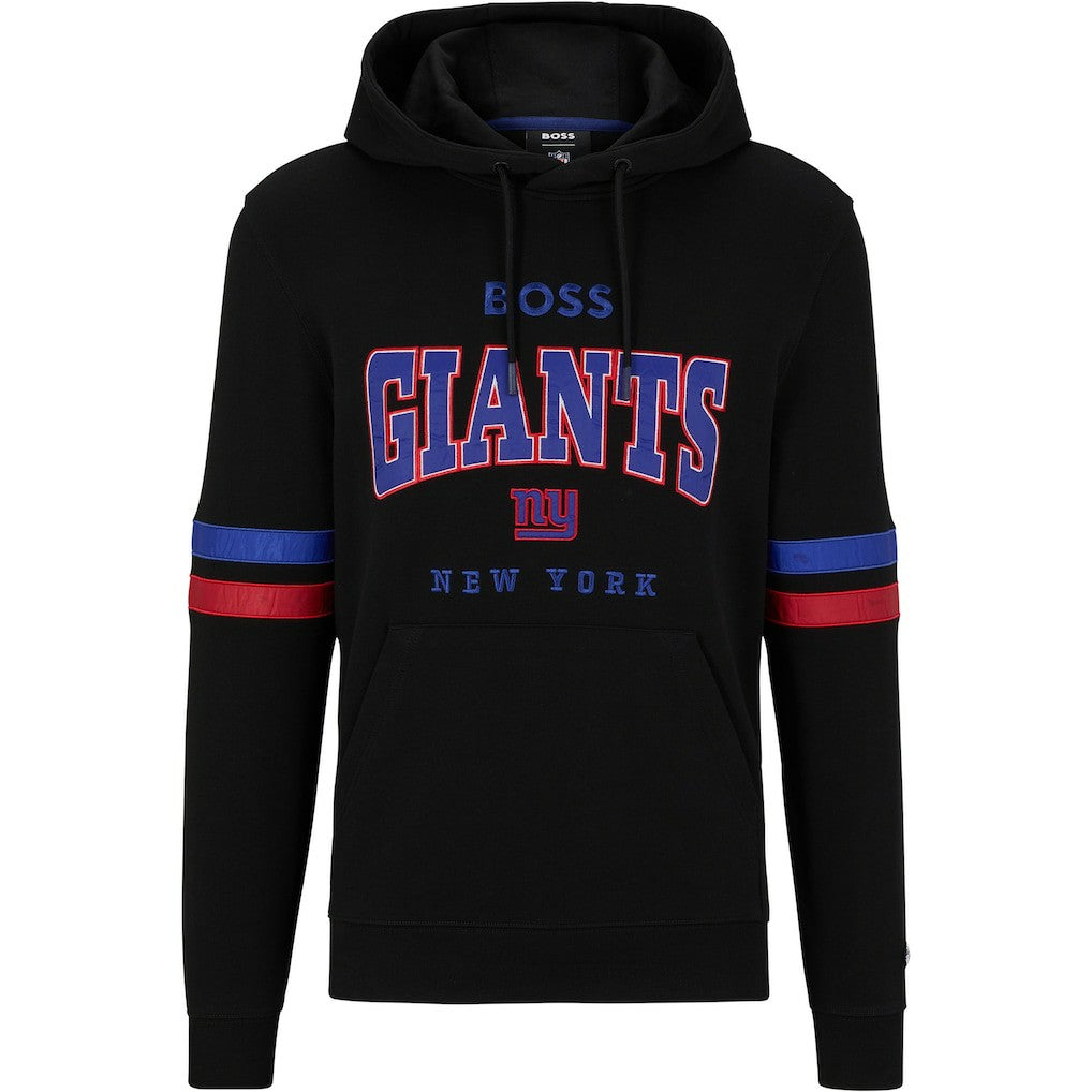 New York Giants BOSS X NFL Touchdown Pullover Hoodie Black/Royal
