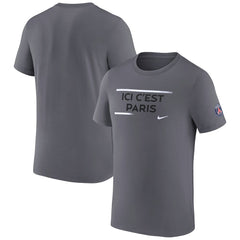 Paris Saint-Germain Verbiage T-Shirt Gray