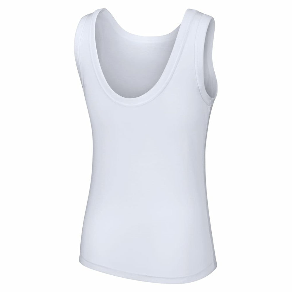 Atlanta Braves Lusso Style Women's Lindy Tank Top - White Tanks