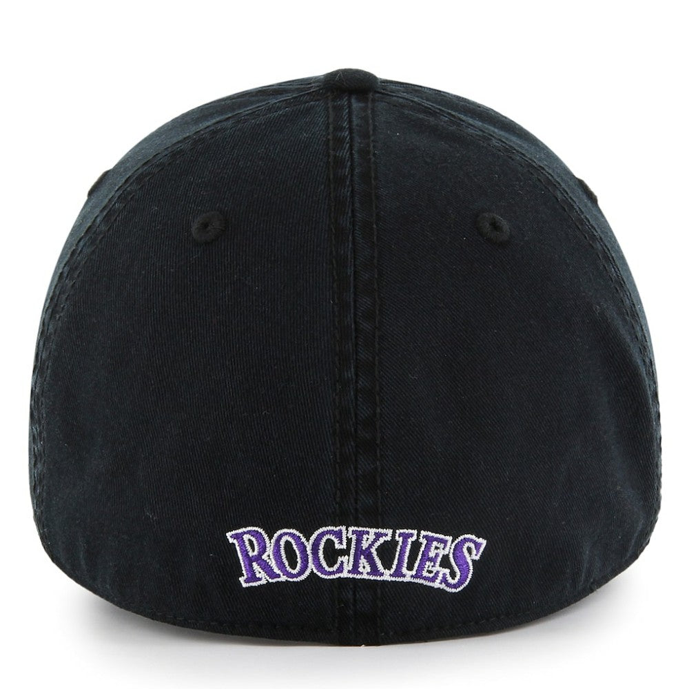 Colorado Rockies '47 Cooperstown Collection Franchise Fitted Hat - Black Hats