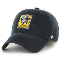 Pittsburgh Pirates '47 Cooperstown Collection Franchise Fitted Hat - Black Hats