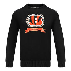 Cincinnati Bengals Pro Standard Prep Knit Sweater Black