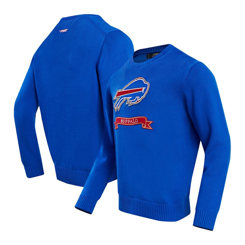 Buffalo Bills Pro Standard Prep Knit Sweater Royal