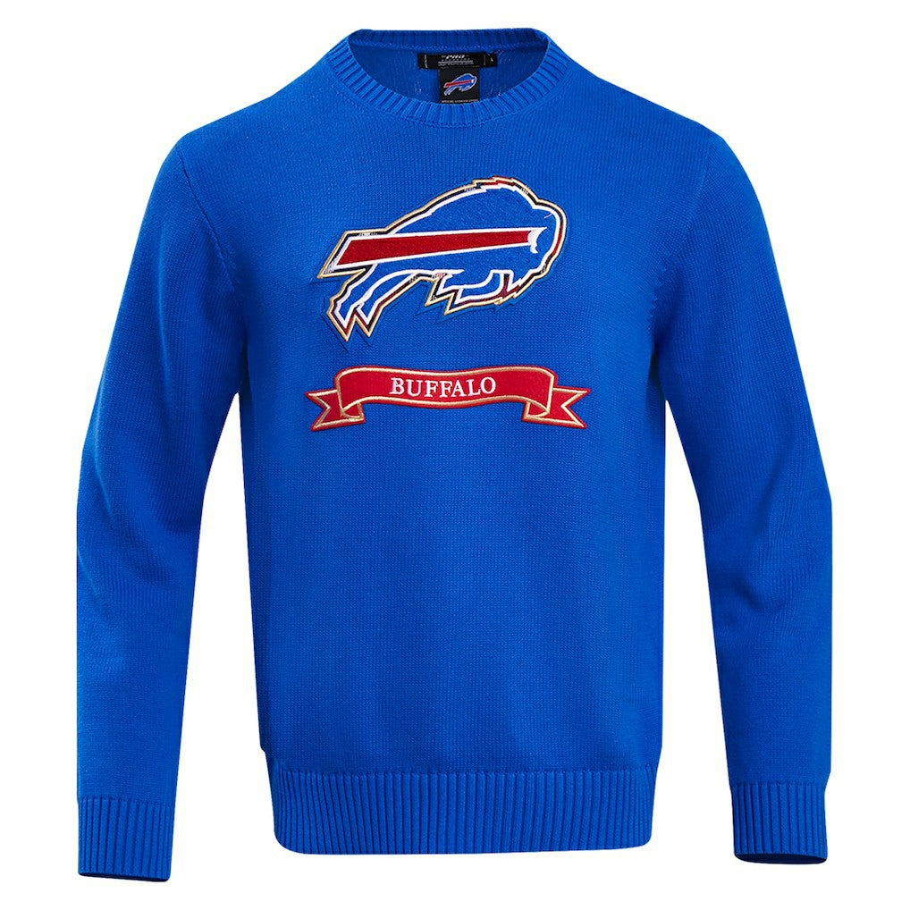 Buffalo Bills Pro Standard Prep Knit Sweater Royal