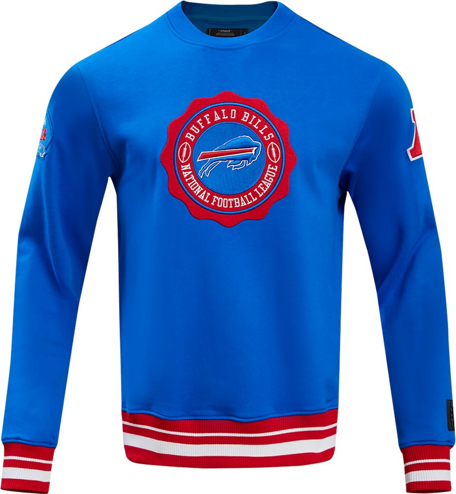 Buffalo Bills Pro Standard Crest Emblem Pullover Sweatshirt Royal