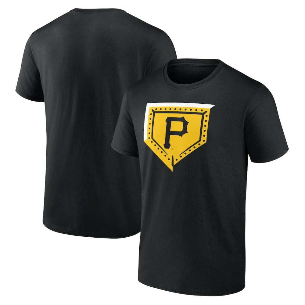 Pittsburgh Pirates Hometown Steel Plate T-Shirt - Black T-shirts