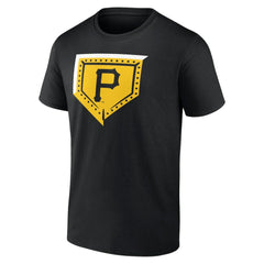 Pittsburgh Pirates Hometown Steel Plate T-Shirt - Black T-shirts