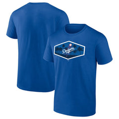 Los Angeles Dodgers Hometown Scoreboard T-Shirt - Royal T-shirts