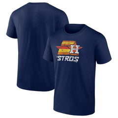Houston Astros Hometown Throwback Stros T-Shirt - Navy T-shirts