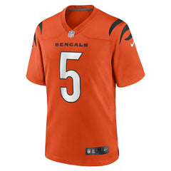 Tee Higgins Cincinnati Bengals Alternate Game Jersey Orange