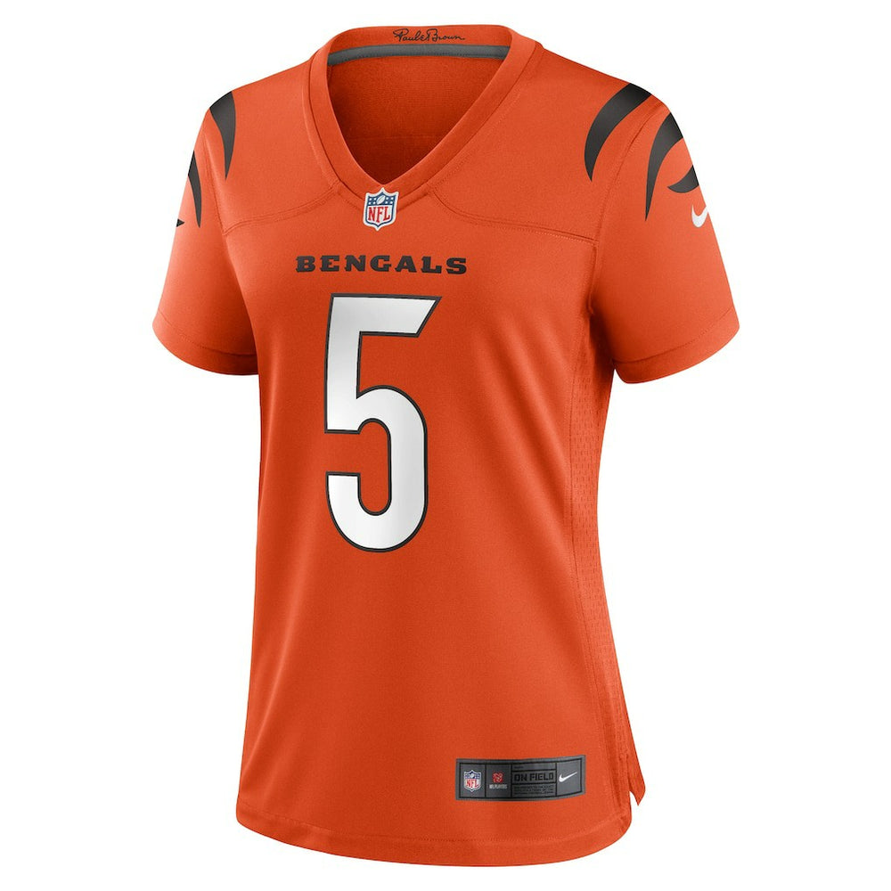 Tee Higgins Cincinnati Bengals Women's Alternate Game Jersey Orange