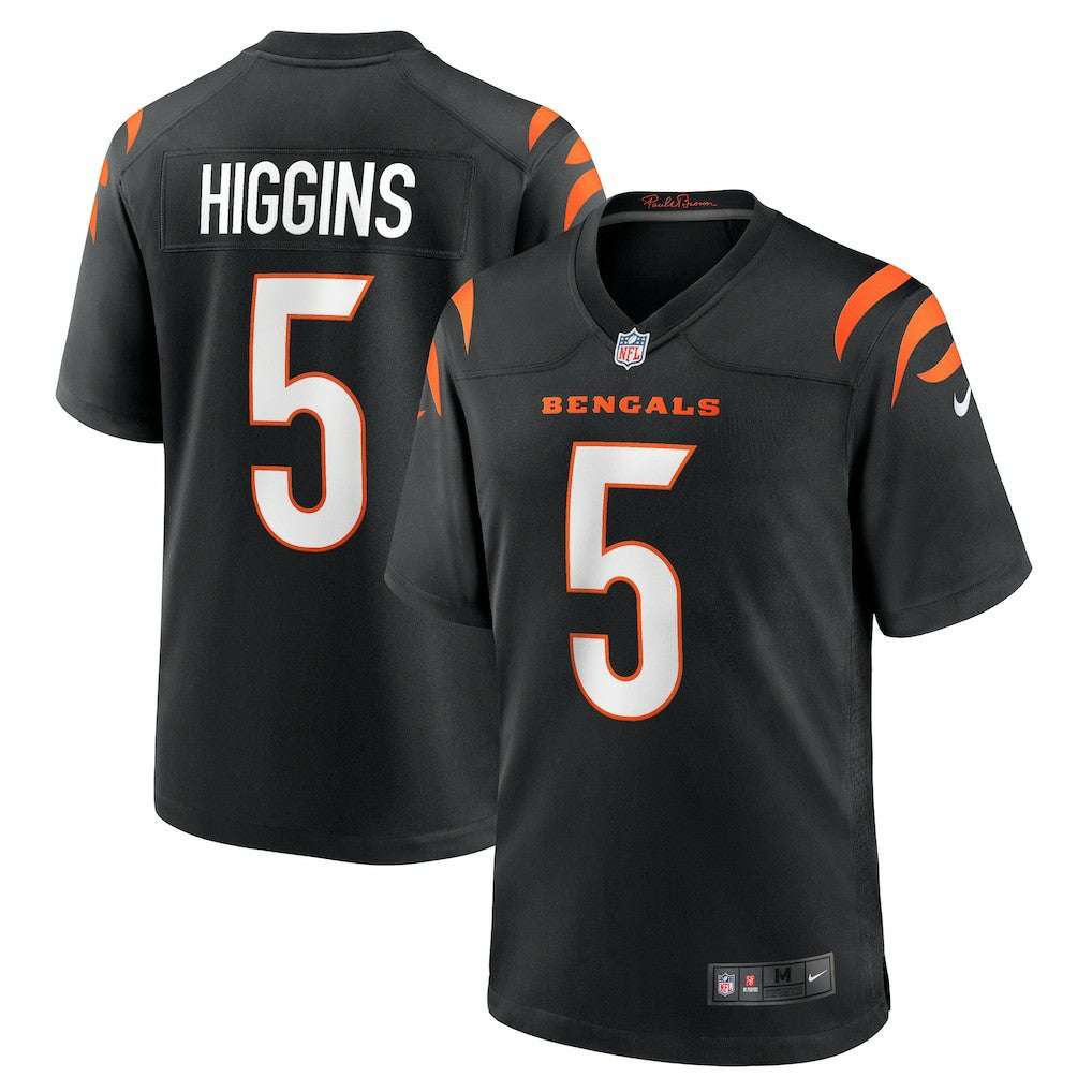 Tee Higgins Cincinnati Bengals Game Player Jersey Black