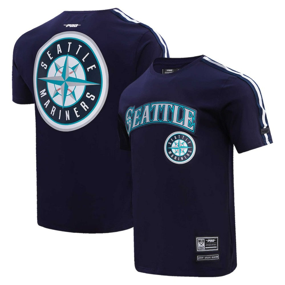 Seattle Mariners Pro Standard Taping T-Shirt - Navy/ T-shirts