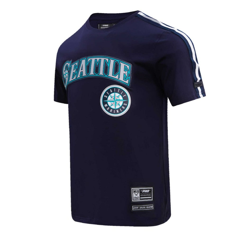 Seattle Mariners Pro Standard Taping T-Shirt - Navy/ T-shirts