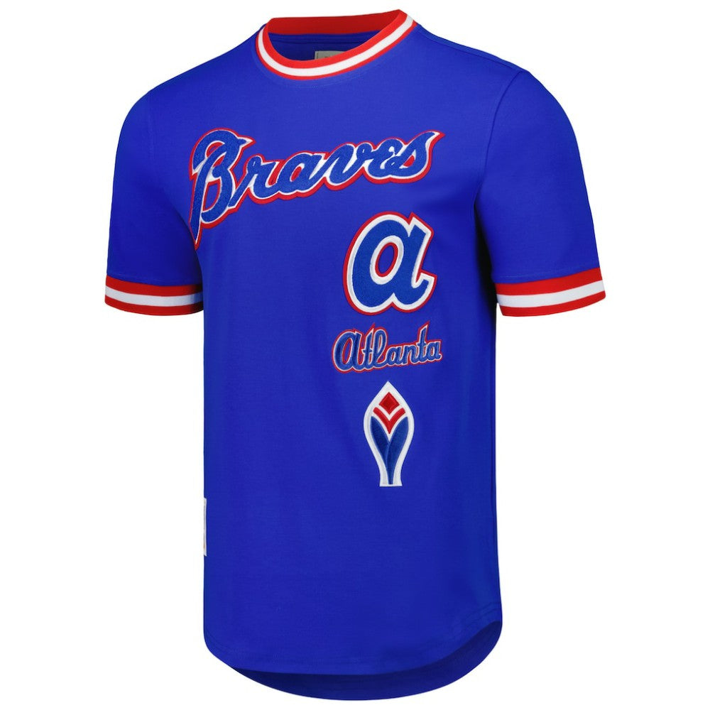 Atlanta Braves Pro Standard Cooperstown Collection Retro Classic T-Shirt - Royal T-shirts