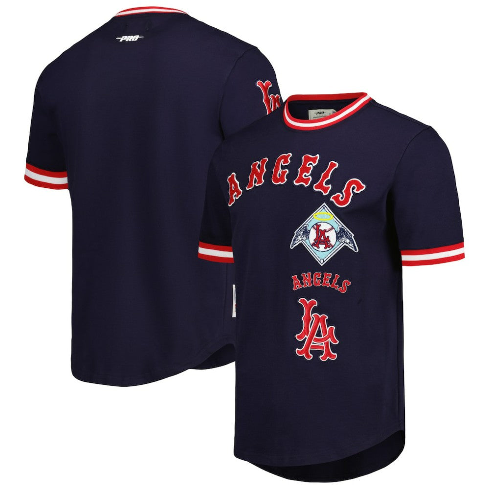 Los Angeles Angels Pro Standard Cooperstown Collection Retro Classic T-Shirt - Navy T-shirts