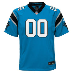 Carolina Panthers Youth Alternate Custom Game Jersey Blue