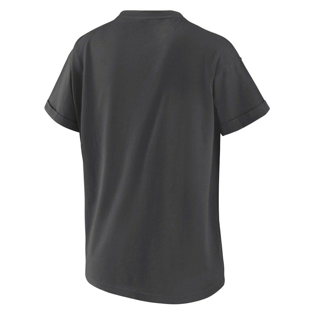 Washington Commanders WEAR by Erin Andrews Women's Boyfriend T-Shirt Charcoal